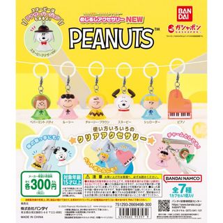 【新品/未使用】めじるしアクセサリー PEANUTS NEW 全7種 ピーナッツ(その他)