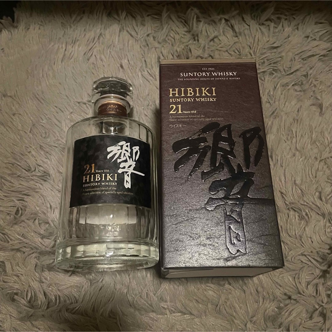 響21年 空瓶&空箱 響21年 空瓶&空箱