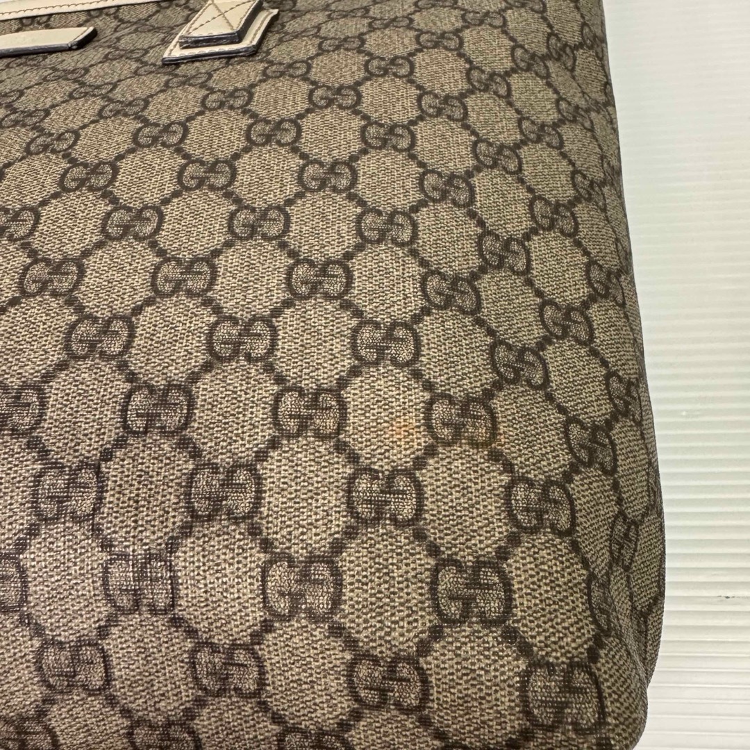 グッチ GUCCI トートバッグ GGスプリーム PVC A4可 グッチ GUCCI トートバッグ GGスプリーム PVC A4可