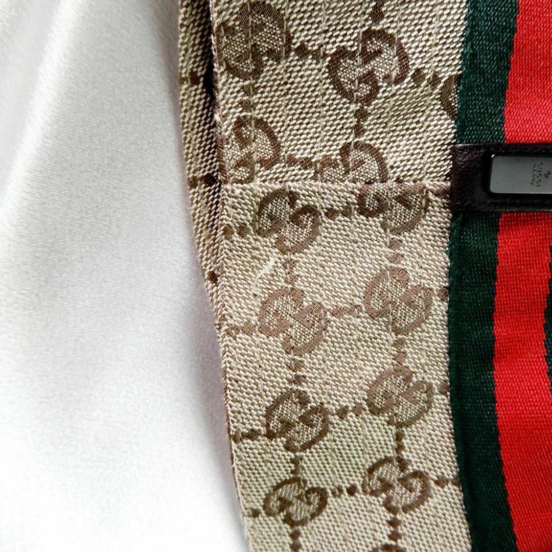 GUCCI - 極美品!GUCCI バケットハット GGキャンバス シェリー GUCCI - 極美品!GUCCI バケットハット GGキャンバス シェリー
