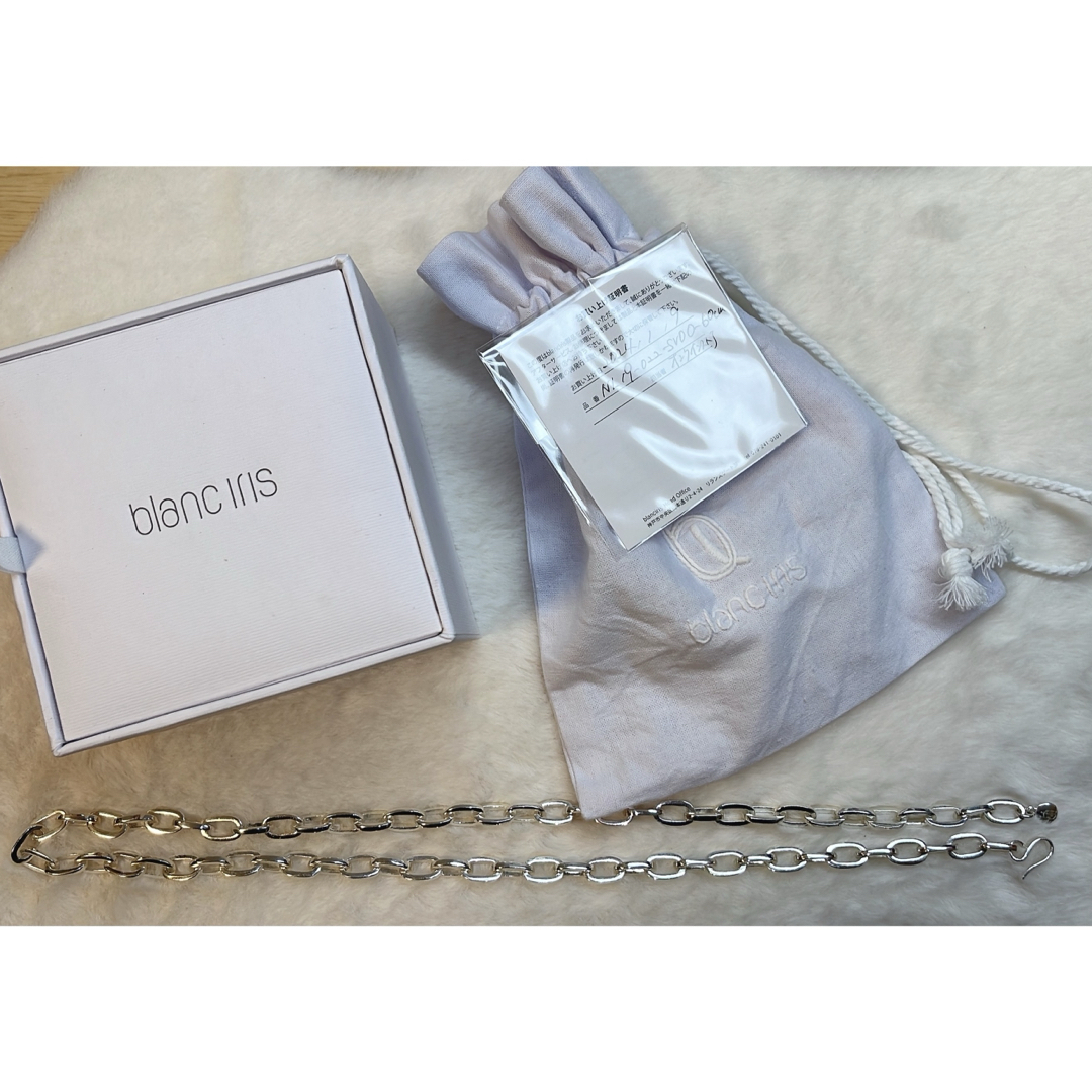 blanc iris - branc iris ブランイリス b chain ネックレス 公式サイト購入!の通販 by lunar mare| ブランイリスならラクマ blanc iris - branc iris ブランイリス b chain ネックレス 公式サイト購入!の通販 by lunar mare| ブランイリスならラクマ