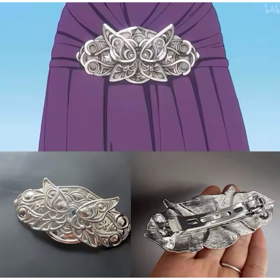 葬送のフリーレン　フェルン　髪飾り　髪留め　コスプレ