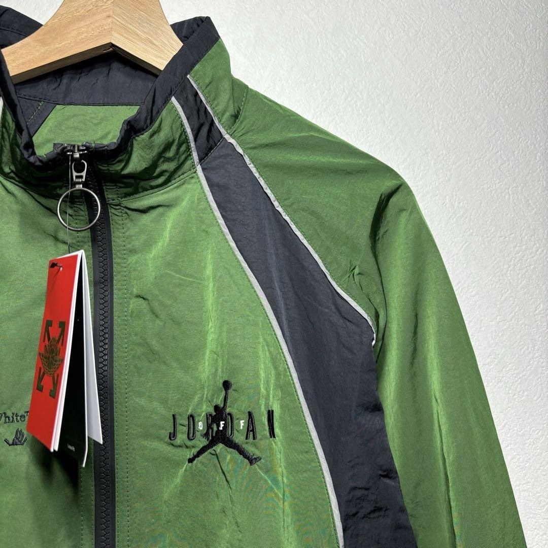 NIKE - 新品 NIKE JORDAN × Off White トラックジャケット Mの NIKE - 新品 NIKE JORDAN × Off White トラックジャケット Mの