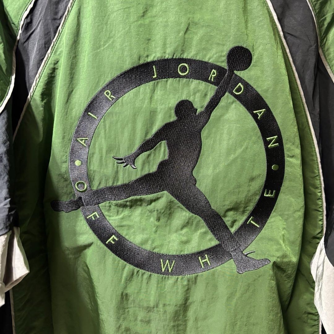NIKE - 新品 NIKE JORDAN × Off White トラックジャケット Mの NIKE - 新品 NIKE JORDAN × Off White トラックジャケット Mの