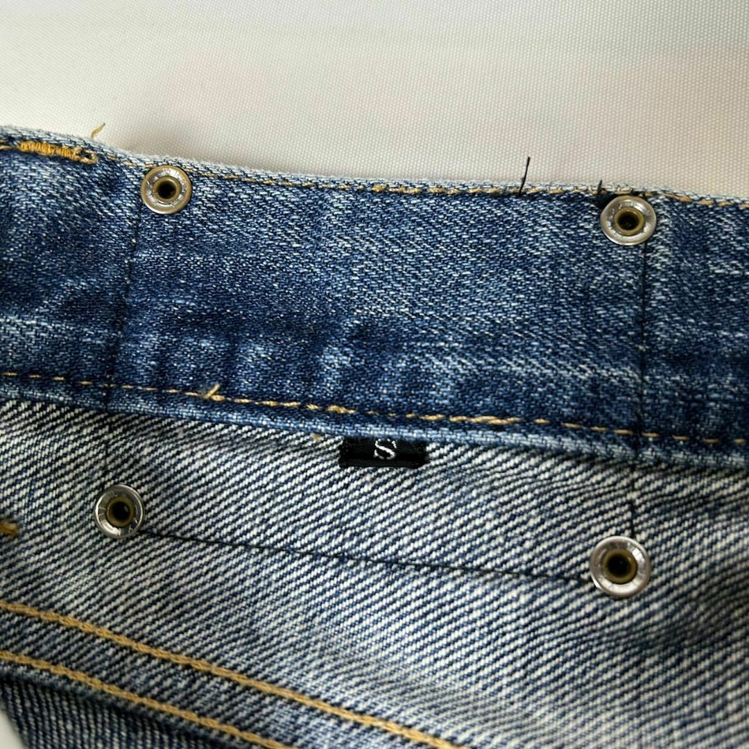 BACK BONE THE BASIS - BACK BONE ダメージUSED加工 フレア BACK BONE THE BASIS - BACK BONE ダメージUSED加工 フレア