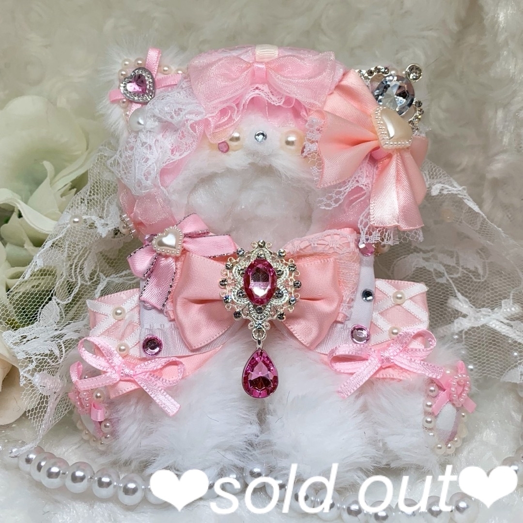❤︎ぬい服 おすわりぬい服 着ぐるみ 10cm にじぱぺ用 ねこ ❤︎ぬい服 おすわりぬい服 着ぐるみ 10cm にじぱぺ用 ねこ