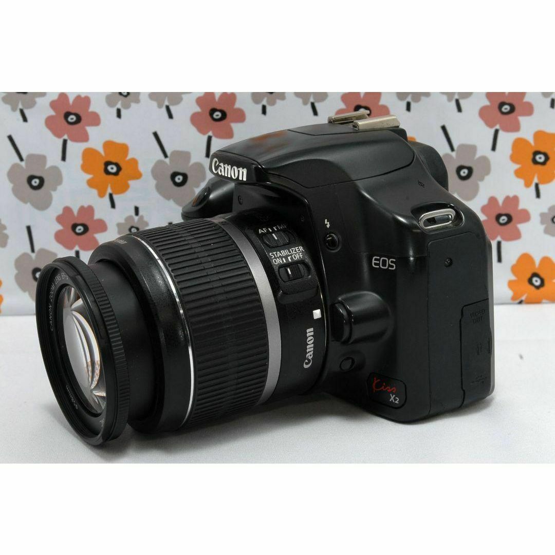 Canon kiss x2❤スマホに転送OK❤入門用一眼レフ❤デジタル一眼レフ Canon kiss x2❤スマホに転送OK❤入門用一眼レフ❤デジタル一眼