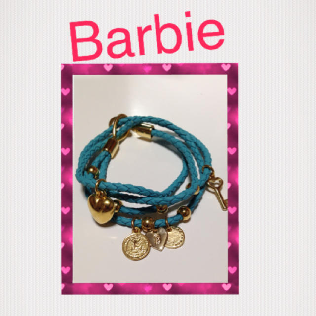 Barbie(バービー)のBarbie ターコイズブレスレット♡ レディースのアクセサリー(ブレスレット/バングル)の商品写真
