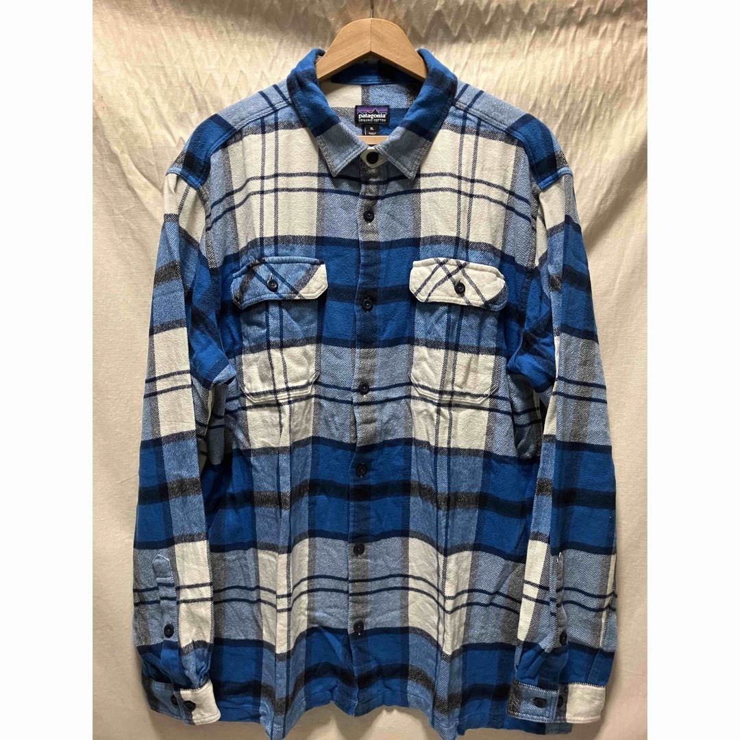 美品 patagonia FA16 多 フィヨルド フランネルシャツ XL BL 美品 patagonia FA16 多 フィヨルド フランネルシャツ XL BL