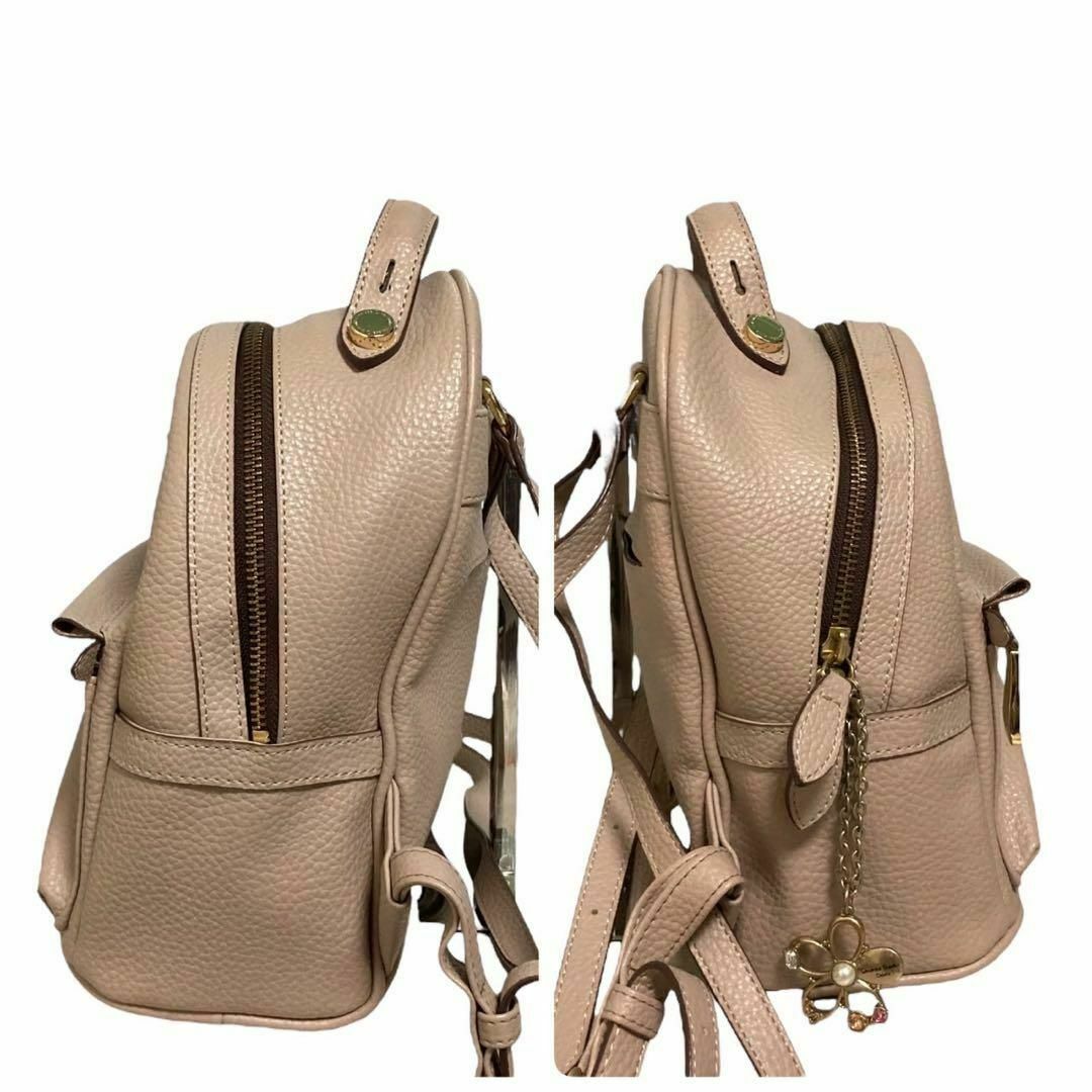 SAMANTHA THAVASA NEW YORK - 美品 シボ革 リュック サマンサ SAMANTHA THAVASA NEW YORK - 美品 シボ革 リュック サマンサ
