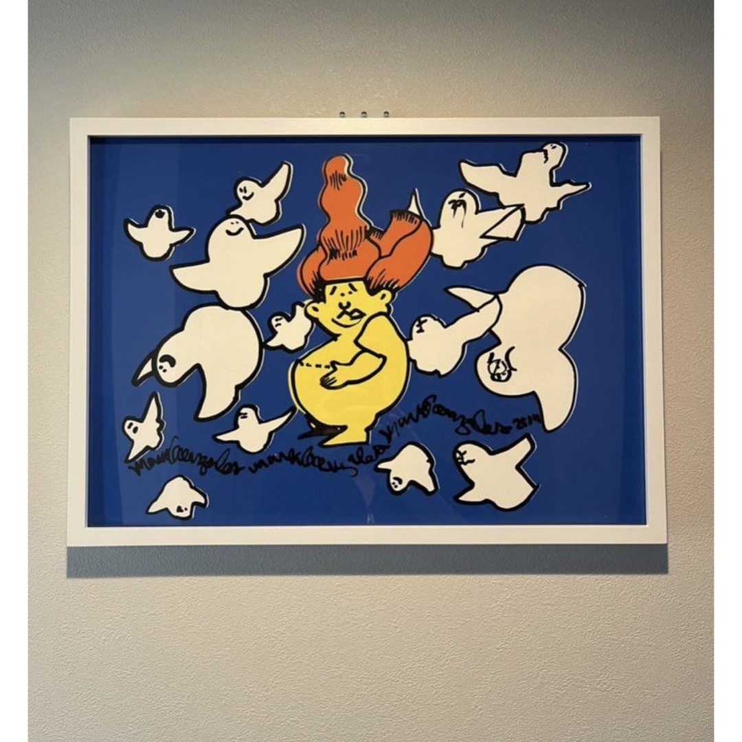 個展作品 mark gonzales マークゴンザレス gonz 原画 両面作品 個展作品 mark gonzales マークゴンザレス gonz 原画 両面作品