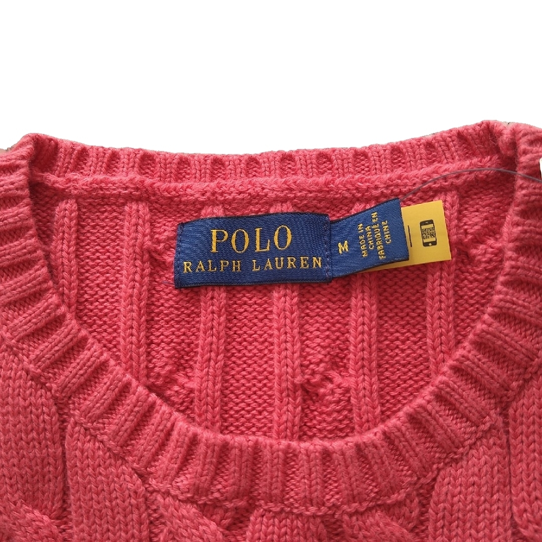 POLO RALPH LAUREN - 未使用タグ付❗️ケーブルニット コットン POLO RALPH LAUREN - 未使用タグ付❗️ケーブルニット コットン