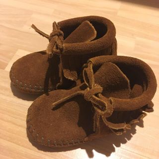 ミネトンカ(Minnetonka)の新品  ミネトンカフリンジブーツ ベビー用(ブーツ)