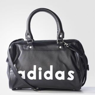 アディダス(adidas)の【ラスト１点/新品】adidas オリジナルス ボストンバッグ 黒 ビンテージ(ボストンバッグ)