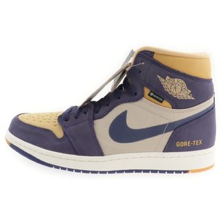 ナイキ(NIKE)のNIKE ナイキ AIR JORDAN 1 ELEMENT GORE-TEX DB2889-501 エア ジョーダン1 エレメント ゴアテックス ハイカットスニーカー US10/28cm パープル/イエロー(スニーカー)