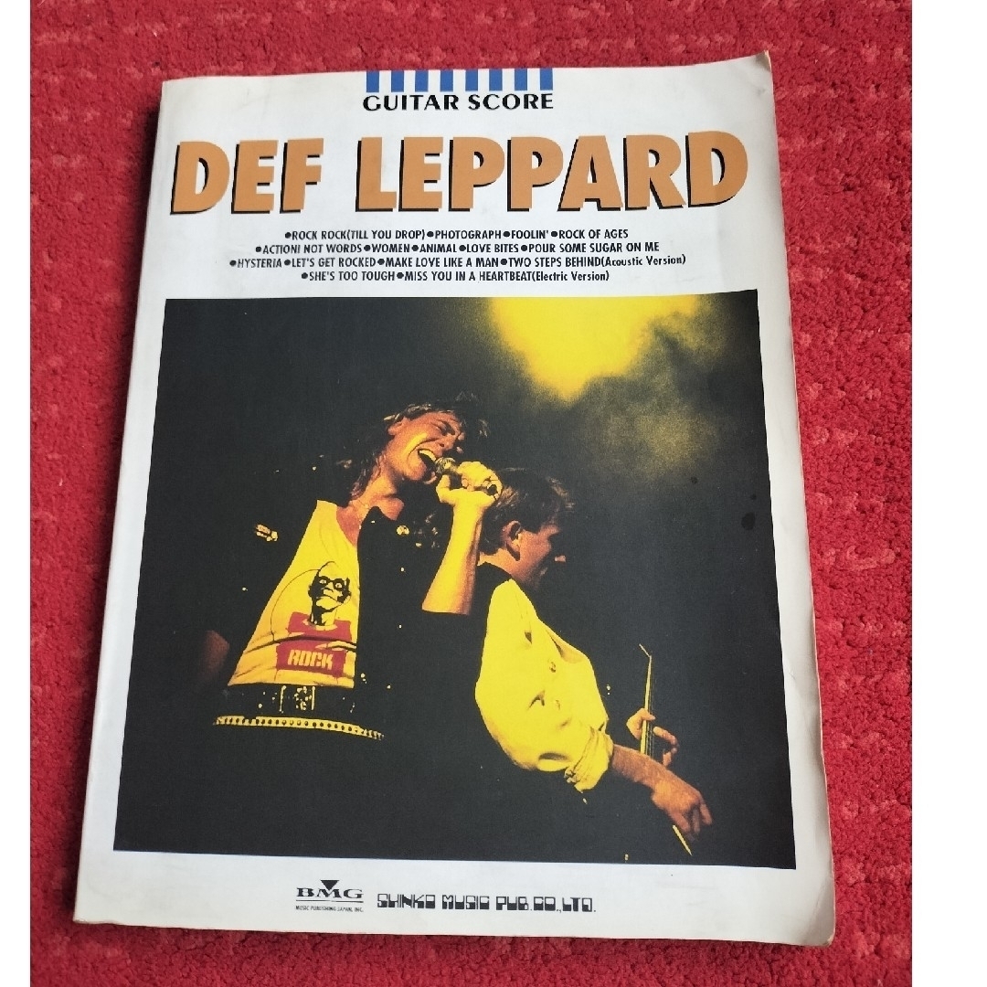 Def Leppard バンドスコア デフレパード スーパーベスト コンプリートスコアシリーズ ドレミ楽譜出版社 楽譜 - ロックオンキング