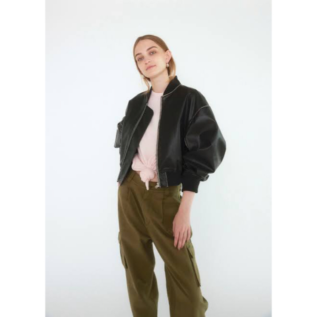 SeaRoomlynn - searoomlynn Vintage ECOレザー ブルゾン シー SeaRoomlynn - searoomlynn Vintage ECOレザー ブルゾン シー