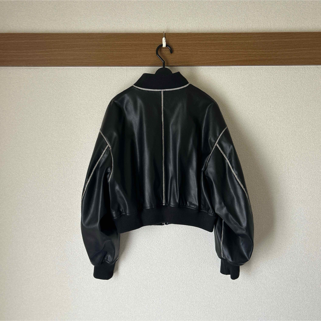 SeaRoomlynn - searoomlynn Vintage ECOレザー ブルゾン シー SeaRoomlynn - searoomlynn Vintage ECOレザー ブルゾン シー
