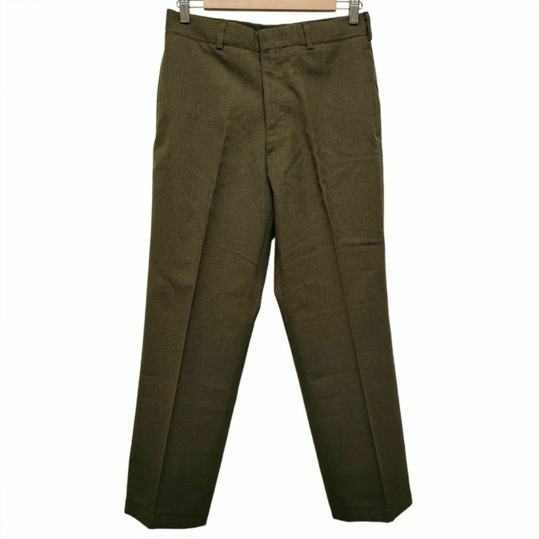 MILITARY - 80's アメリカ軍 ウールパンツ ドレスパンツ オリーブグリーン サイズ:W30 L27 米軍 実物 ミリタリー トラウザーズ スラックス 古着【中古】TROUSERS, MEN'S, WOOL SERGE, GREEN 2234の通販 by 古着屋mellowラクマ店| ミリタリーならラクマ MILITARY - 80's アメリカ軍 ウールパンツ ドレスパンツ オリーブグリーン サイズ:W30 L27 米軍 実物 ミリタリー トラウザーズ スラックス 古着【中古】TROUSERS, MEN'S, WOOL SERGE, GREEN 2234の通販 by 古着屋mellowラクマ店| ミリタリーならラクマ