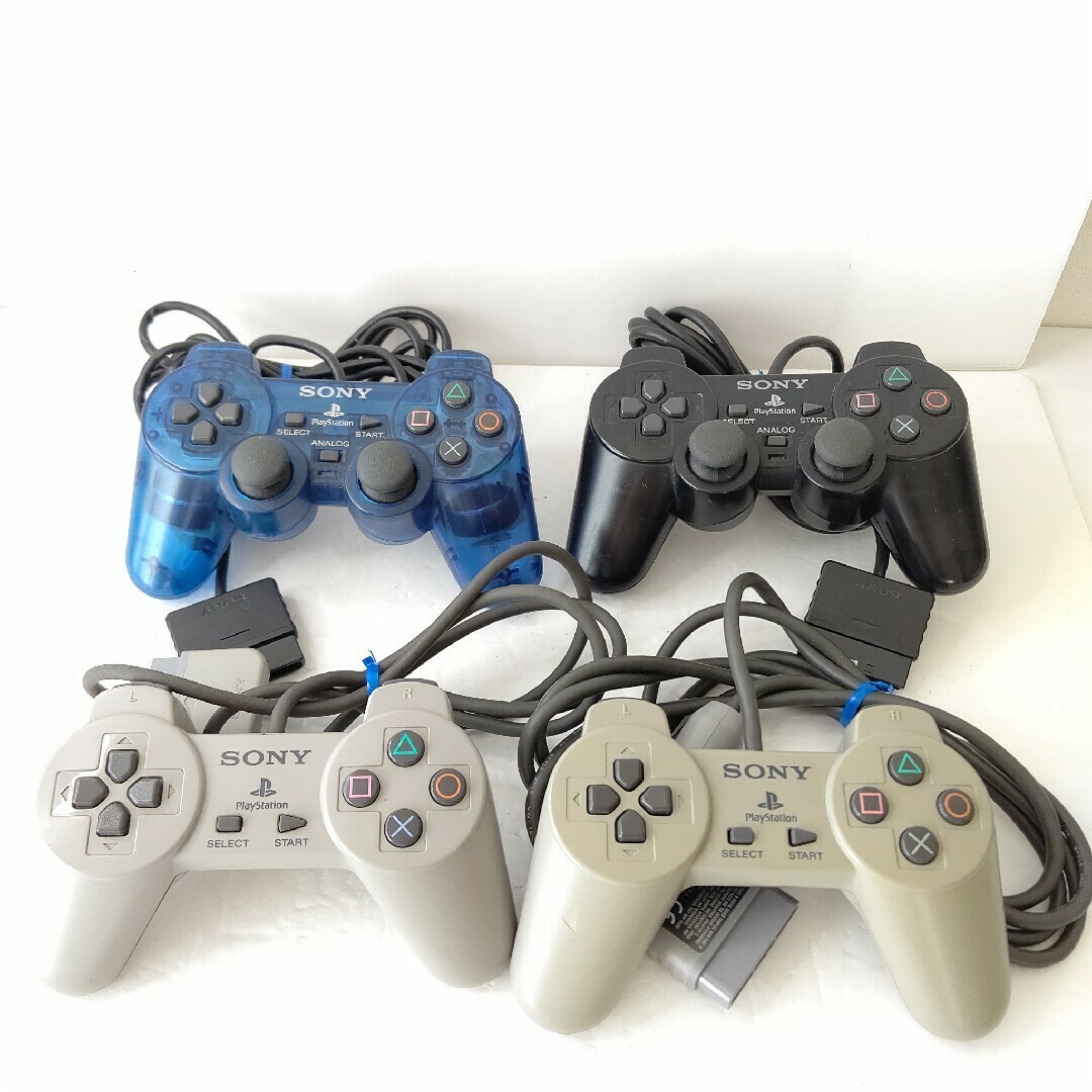 SONY - PS2 純正 コントローラー デュアルショック2 他 美品 4個 SONY - PS2 純正 コントローラー デュアルショック2 他 美品 4個