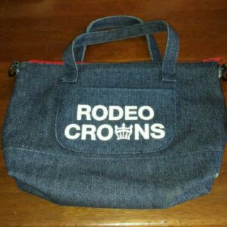 ロデオクラウンズ(RODEO CROWNS)のロデオクラウンズ ムック本 付録 2way デニムミニバッグ 中古(ショルダーバッグ)