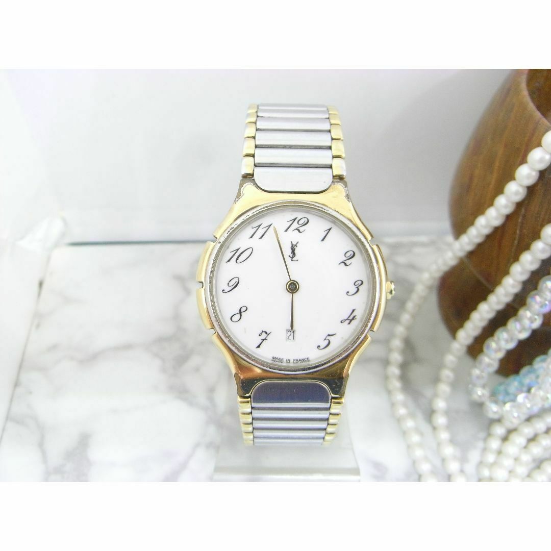 美品 イヴサンローラン YSL MADE IN FRANCE ボーイズ ウォッチ