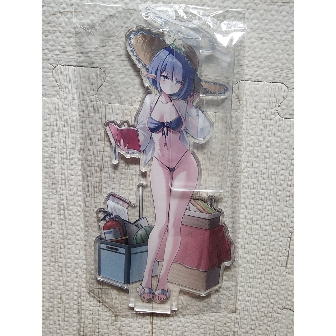 【韓国コミケ】ブルーアーカイブ アオイ(水着) アクリルスタンド エンタメ/ホビーのおもちゃ/ぬいぐるみ(キャラクターグッズ)の商品写真