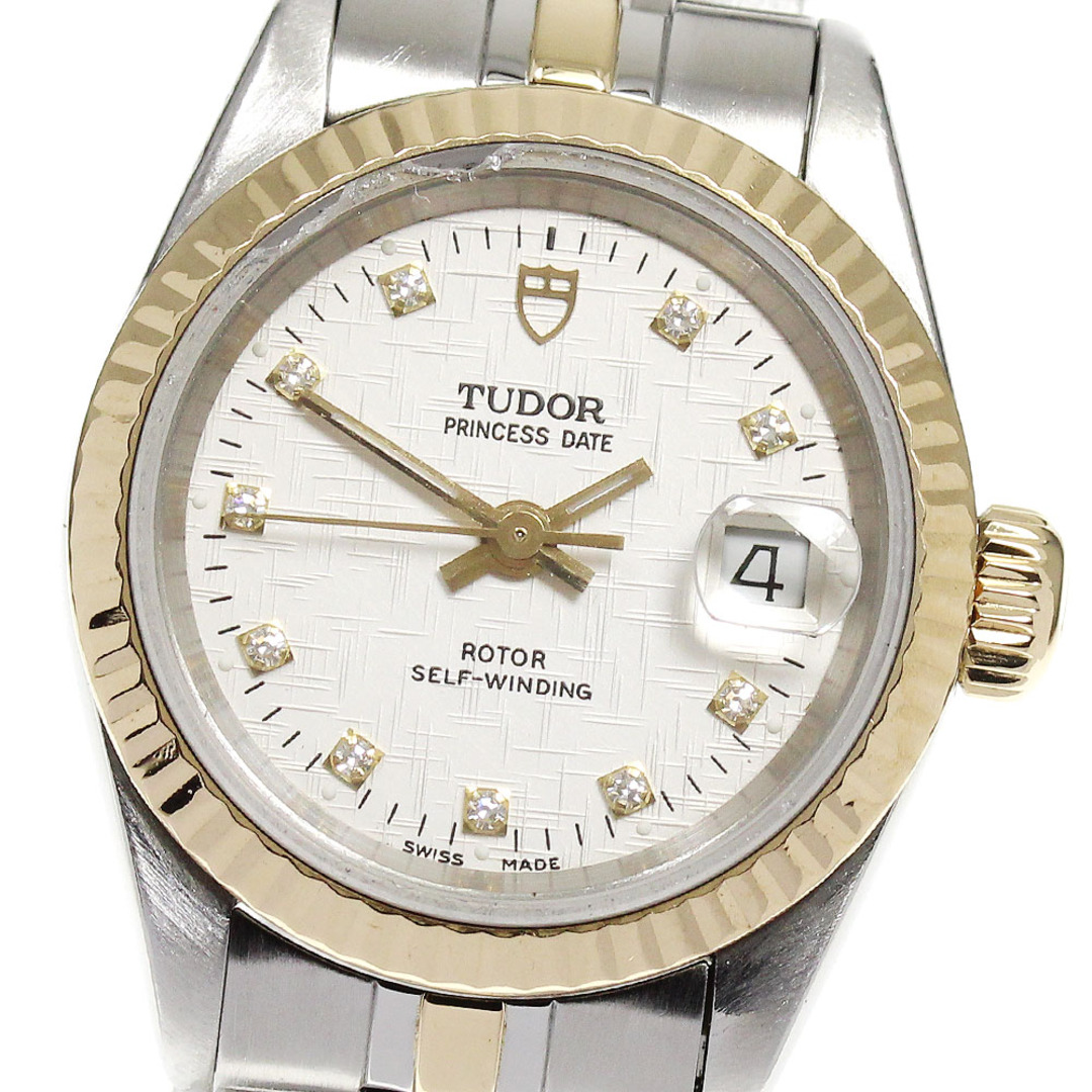 Tudor - チュードル TUDOR 92413 プリンセスデイト 10Pダイヤ cal.2671 自動巻き レディース _826066