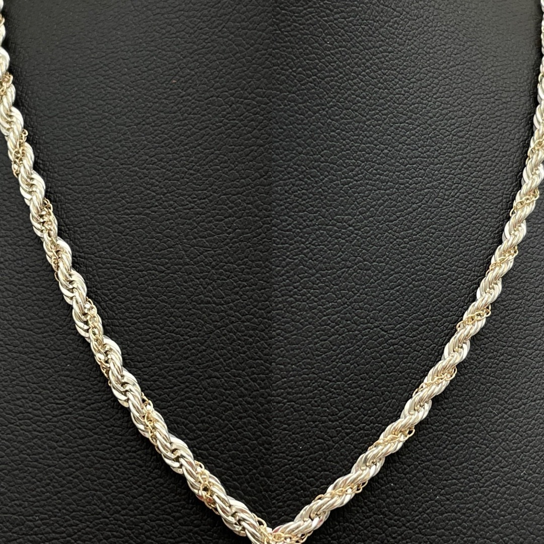 Tiffany&Co ティファニー SV925×K14 ツイスト ネックレス Tiffany&Co ティファニー SV925×K14 ツイスト ネックレス