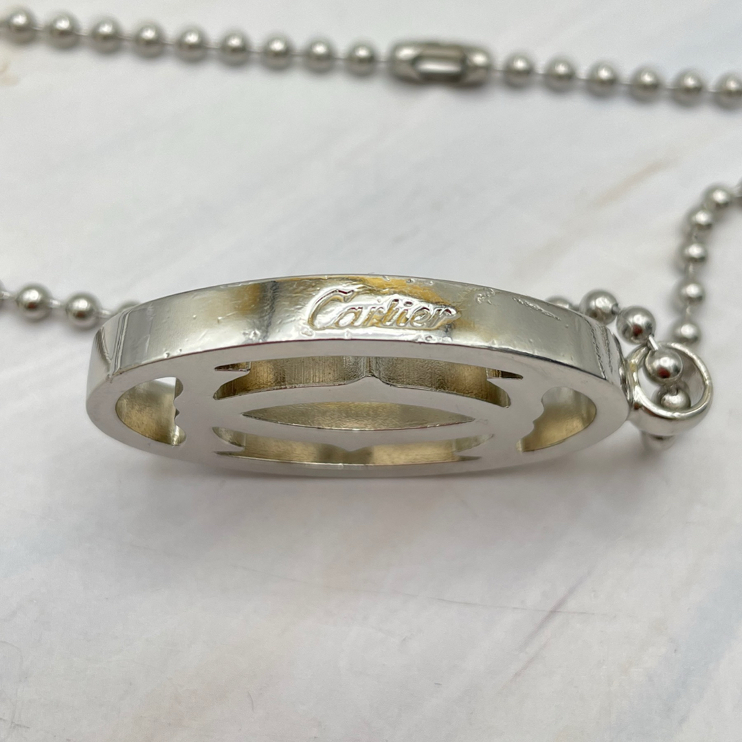 Cartier - Cartier カルティエ バッグチャーム C2キーリング Cartier - Cartier カルティエ バッグチャーム C2キーリング