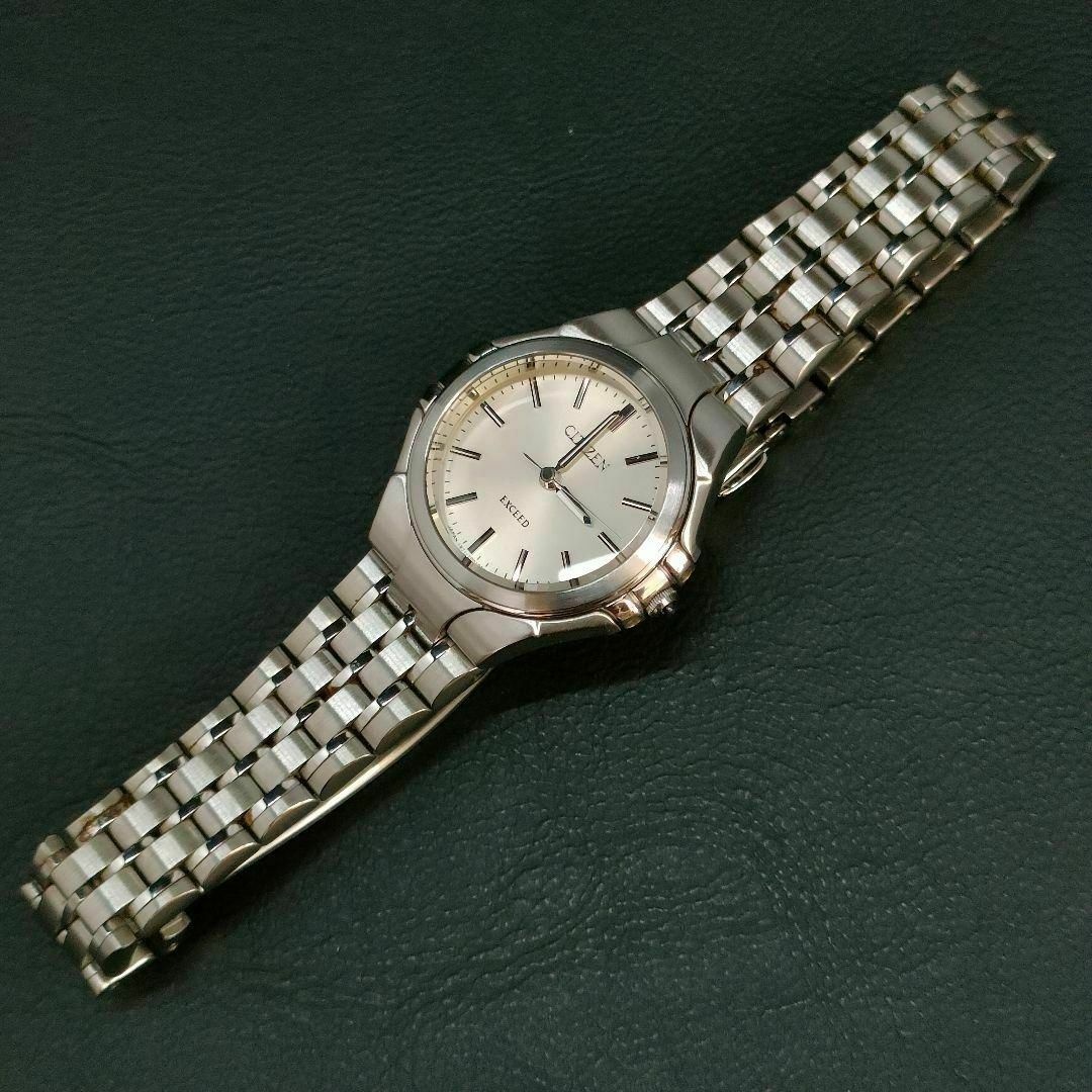 希少 極美品 稼働品 CITIZEN シチズン エクシード シルバー クォーツ 希少 極美品 稼働品 CITIZEN シチズン エクシード シルバー クォーツ