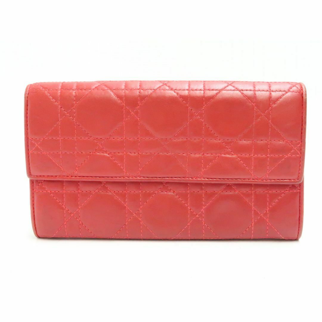 クリスチャンディオール ラムスキン 赤 財布 Christian Dior クリスチャンディオール ラムスキン 赤 財布 Christian Dior