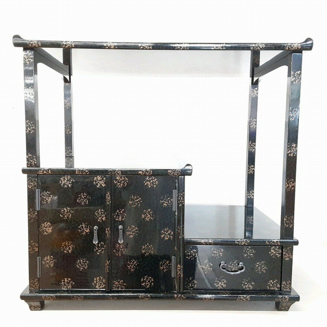 2024特集 24k-731h【中古】津軽塗 by 青森伝統工芸品の通販 茶棚 飾り棚 その他