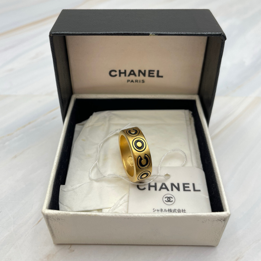 CHANEL - CHANEL シャネル ココロゴ リング 13号 の通販 by GOLD CHANEL - CHANEL シャネル ココロゴ リング 13号 の通販 by GOLD