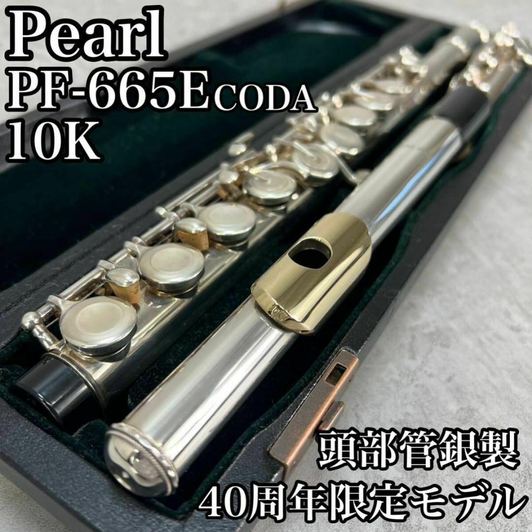 pearl - 超希少 40周年限定モデル Pearl リッププレート10K  PF-665E