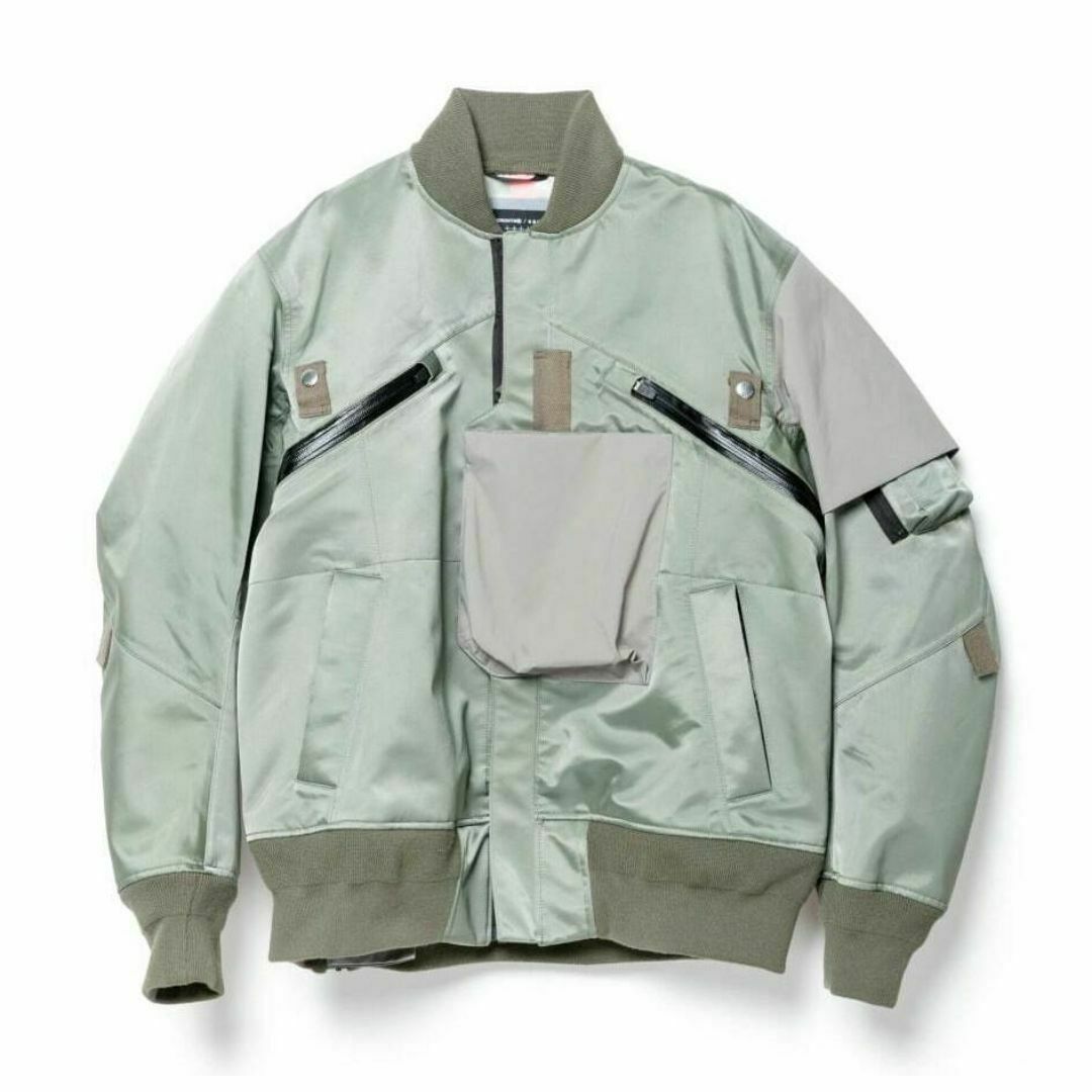 sacai - サイズ 4 SACAI x ACRONYM ボンバージャケット MA-1 sacai - サイズ 4 SACAI x ACRONYM ボンバージャケット MA-1