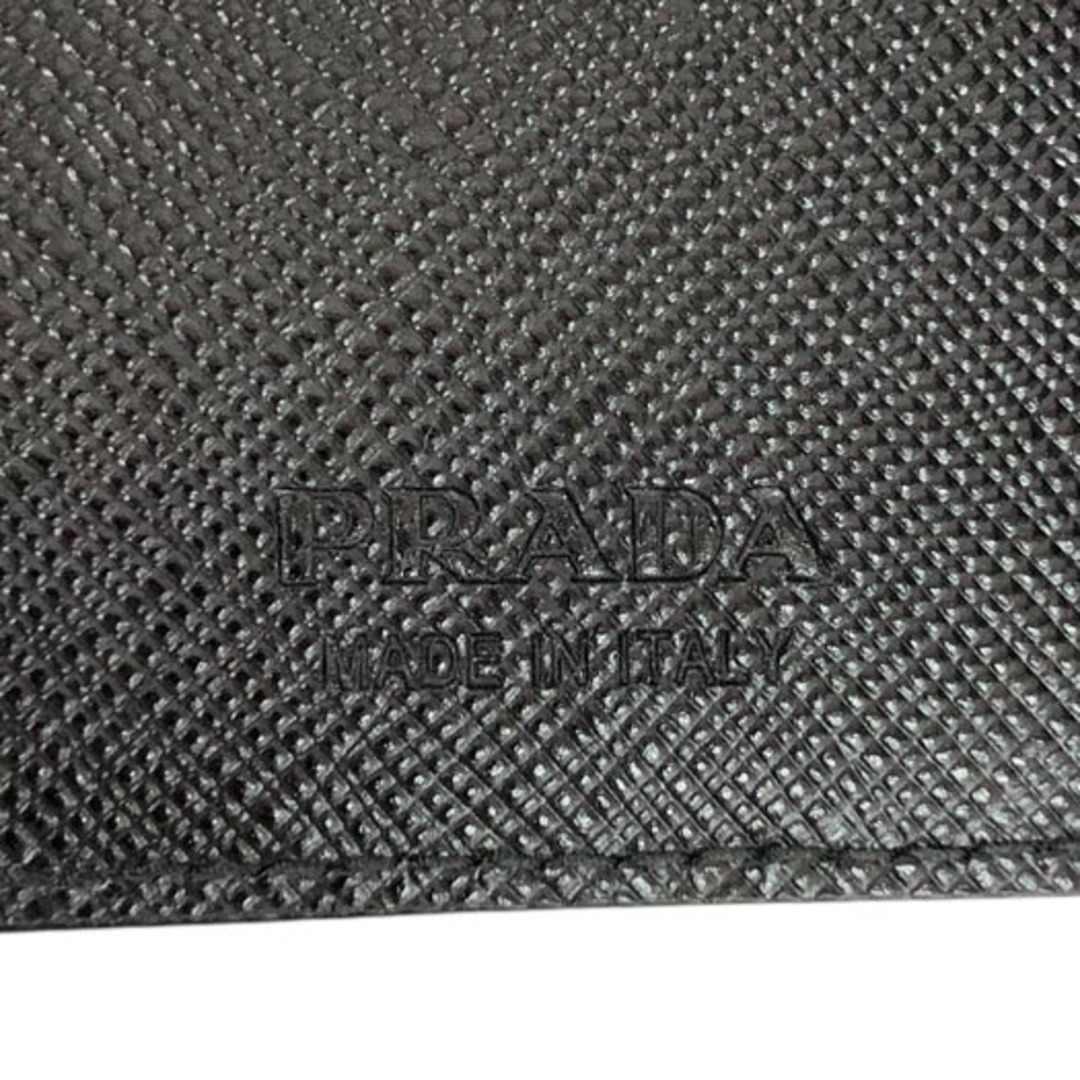 PRADA - プラダ マネークリップ付 サフィアーノレザー 財布 PRADA - プラダ マネークリップ付 サフィアーノレザー 財布