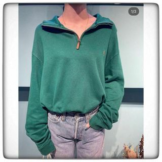 POLO RALPH LAUREN(スウェット ・ グリーン・カーキ/緑色系)の POLO RALPH LAUREN(スウェット ・ グリーン・カーキ/緑色系)の
