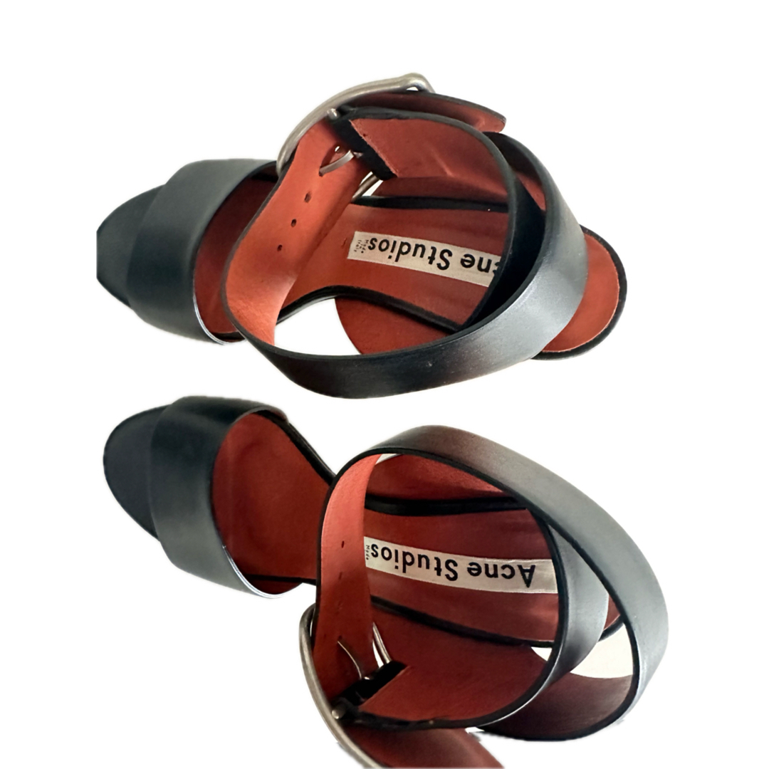 Acne Studios - 極美品 Acne Studios ハイヒール サンダル 37の Acne Studios - 極美品 Acne Studios ハイヒール サンダル 37の