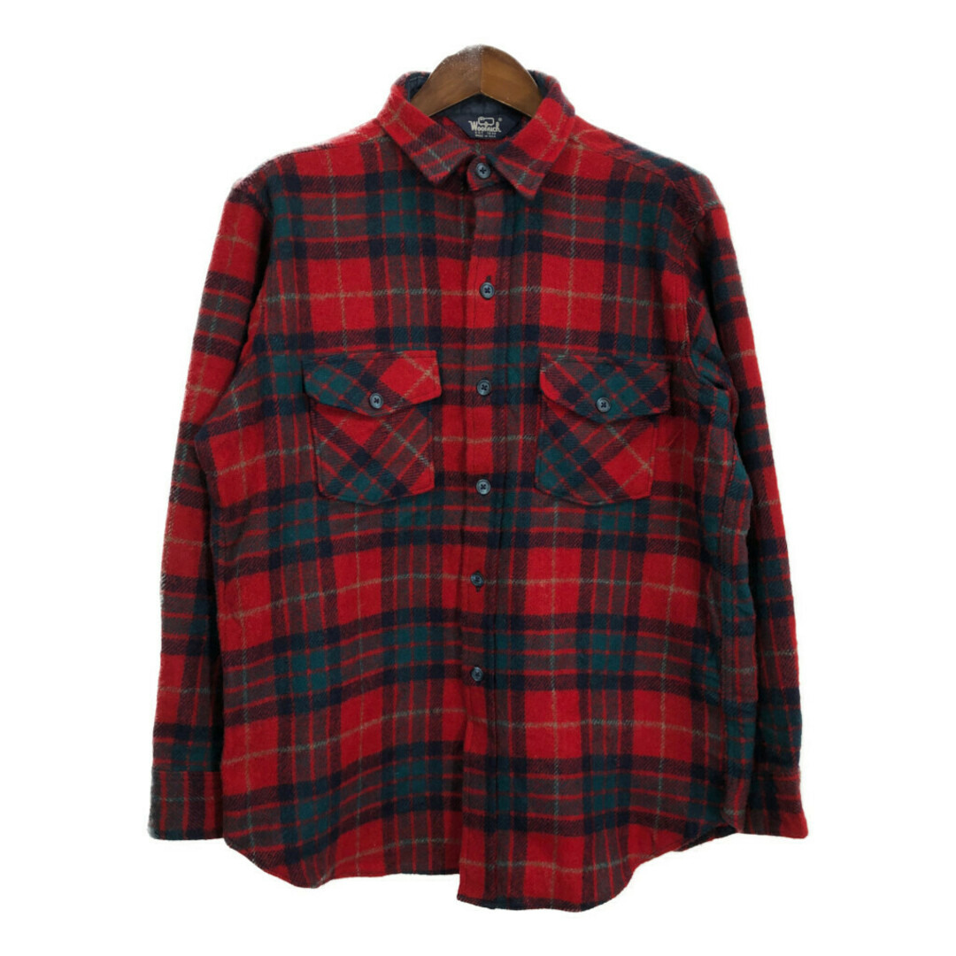80年代 USA製 WOOLRICH ウールリッチ ウール 長袖シャツ 80年代 USA製 WOOLRICH ウールリッチ ウール 長袖シャツ