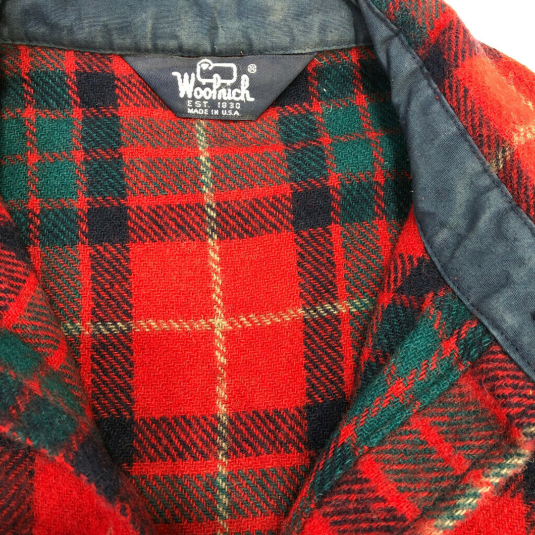 80年代 USA製 WOOLRICH ウールリッチ ウール 長袖シャツ 80年代 USA製 WOOLRICH ウールリッチ ウール 長袖シャツ