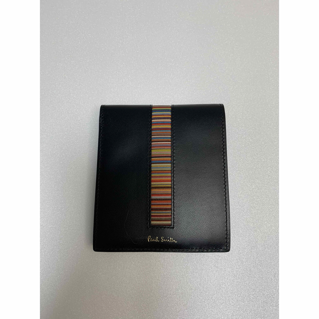 ポールスミス Paul Smith 二つ折り財布 未使用 黒 ポールスミス Paul Smith 二つ折り財布 未使用 黒