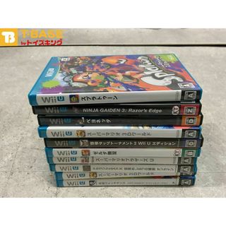 任天堂/Nintendo/ニンテンドー WiiU ゼルダ無双 スプラトゥーン ベヨネッタ 鉄拳タッグトーナメント2Wii Uエディション  等 ソフト 10点セット(家庭用ゲームソフト)