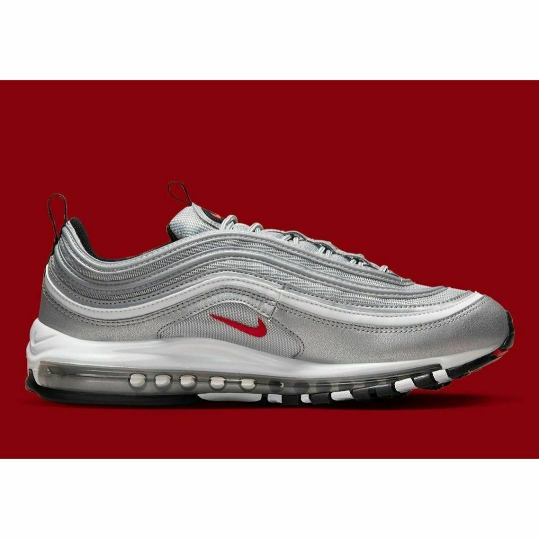 NIKE(ナイキ)の27.5 ナイキ エアマックス 97 シルバーバレッド NIKE AIR MAX メンズの靴/シューズ(スニーカー)の商品写真