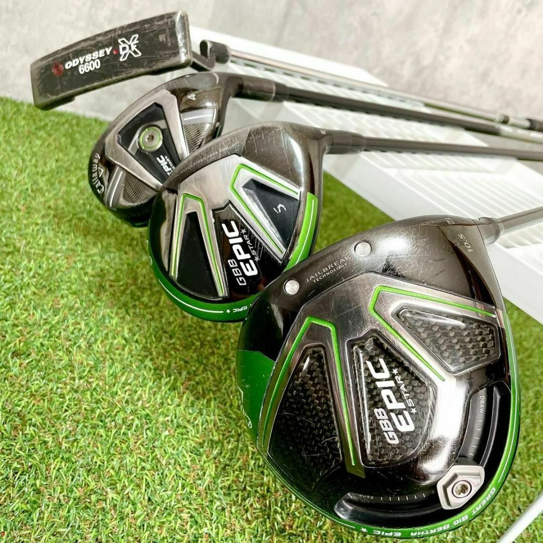 Callaway - キャロウェイ GBB EPIC STAR メンズゴルフ 12本 Callaway - キャロウェイ GBB EPIC STAR メンズゴルフ 12本