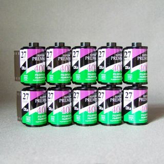 ☆SUPERIA PREMIUM27ISO400空パトローネ10個(現像済み!)
