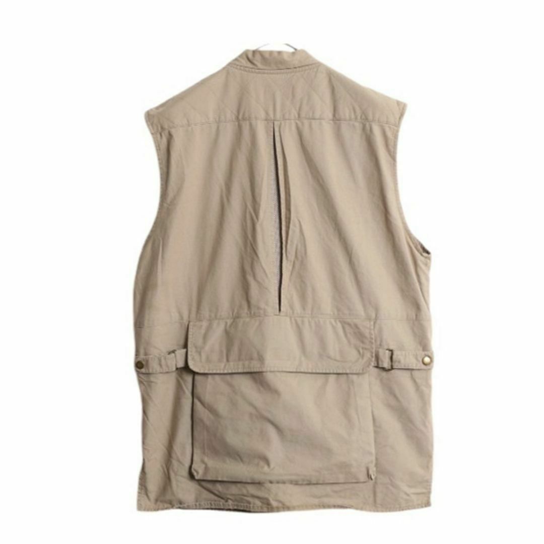 WOOLRICH - 90s ウールリッチ サファリ ベスト メンズ M / 90 WOOLRICH - 90s ウールリッチ サファリ ベスト メンズ M / 90