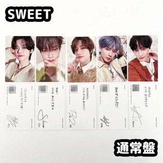 TOMORROW X TOGETHER - TXT SWEET 通常盤 トレカ コンプの通販 TOMORROW X TOGETHER - TXT SWEET 通常盤 トレカ コンプの通販