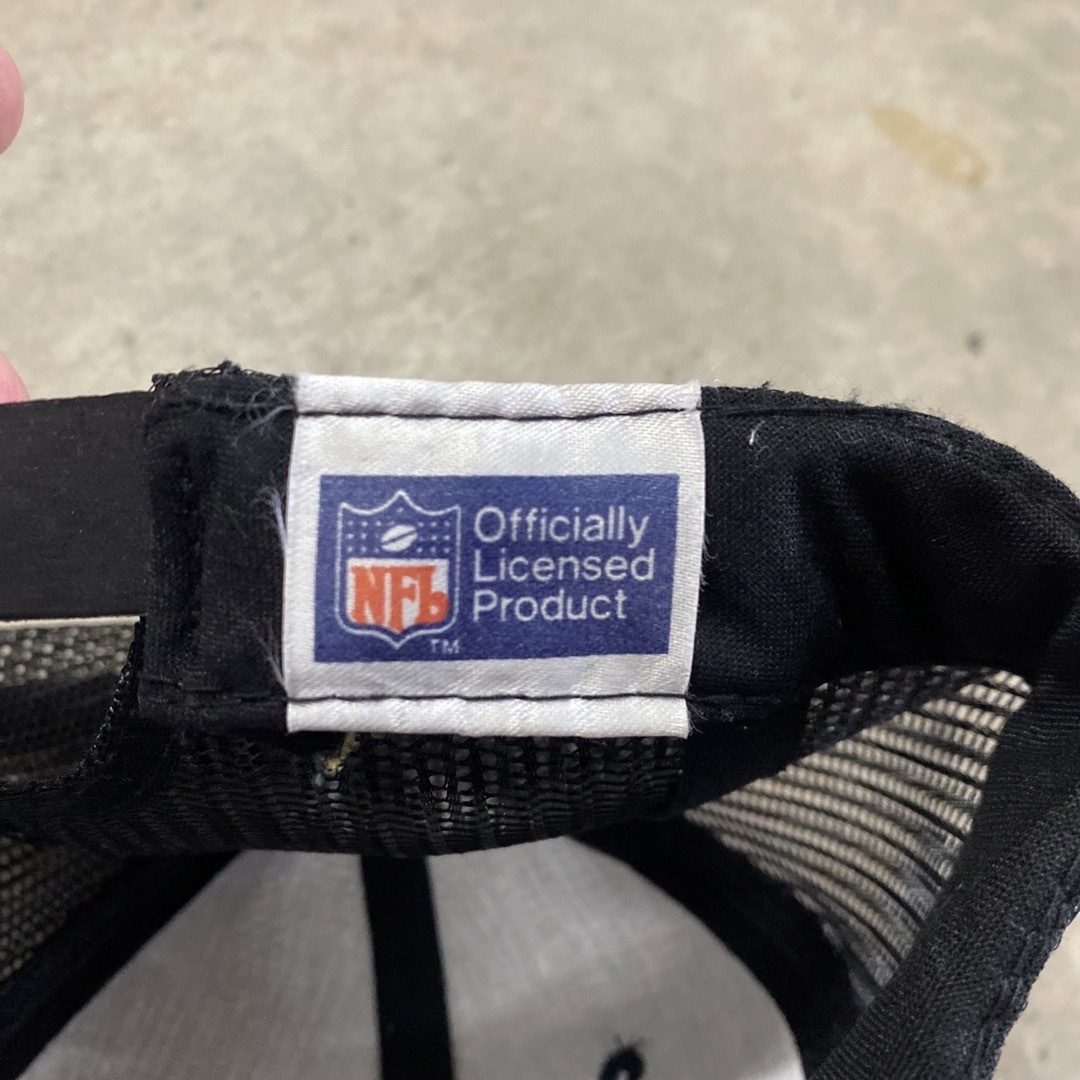 90s〃 ヴィンテージ NFL RAIDERS レイダース メッシュキャップの 90s〃 ヴィンテージ NFL RAIDERS レイダース メッシュキャップの