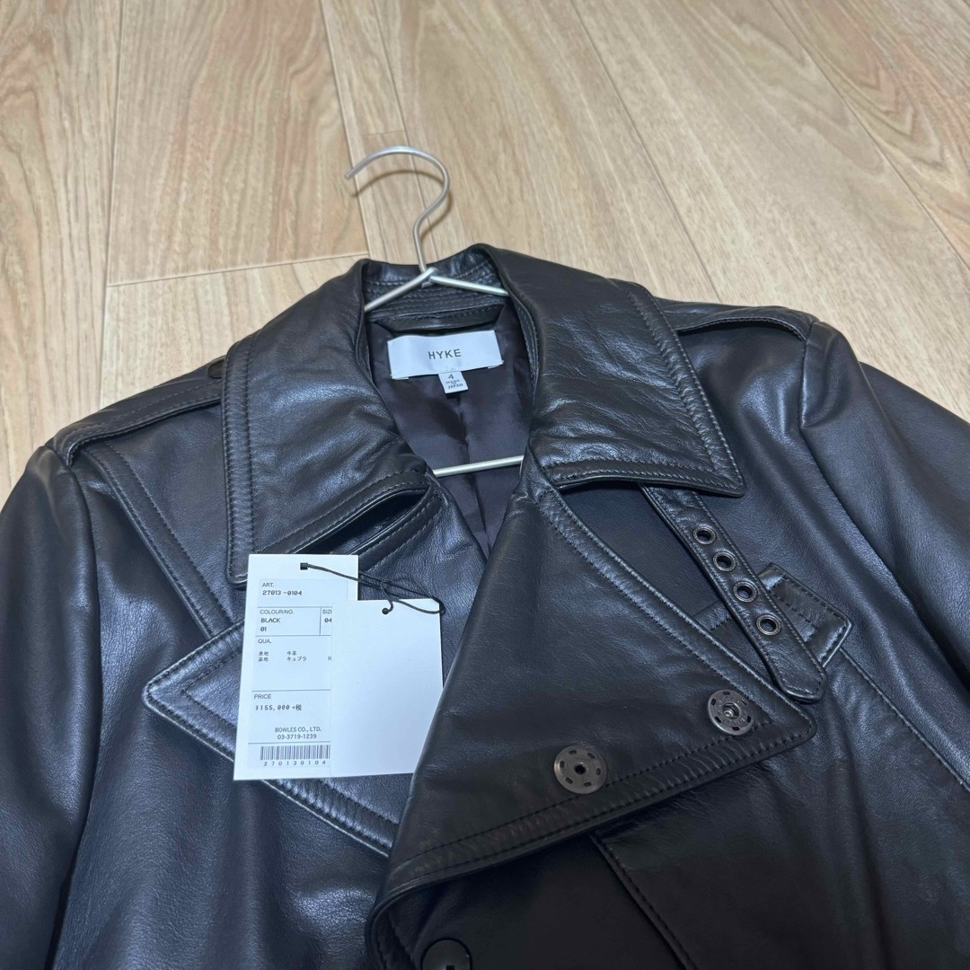 超希少HYKE for UNITED ARROWS モーターサイクルジャケット 超希少HYKE for UNITED ARROWS モーターサイクルジャケット